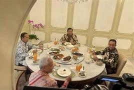 Jokowi Prabowo Makan Malam