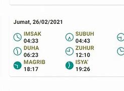 Waktu Subuh Hari Ini Tangerang Kota Tangerang Banten